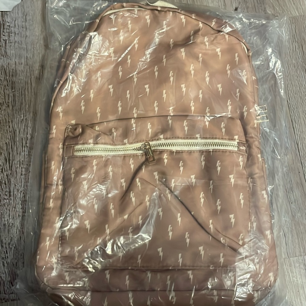 NEW Classic Backpack in Bold Bolts print